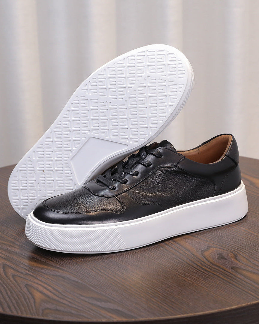 The Torino Pebble-Grain låga sneakers