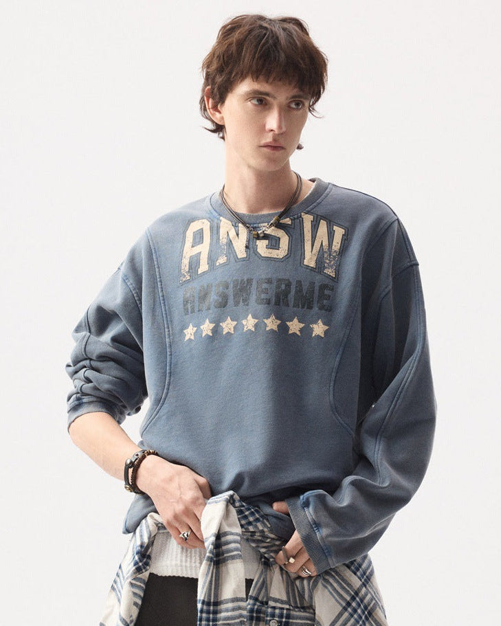 The Hudson Washed Knit Sweater