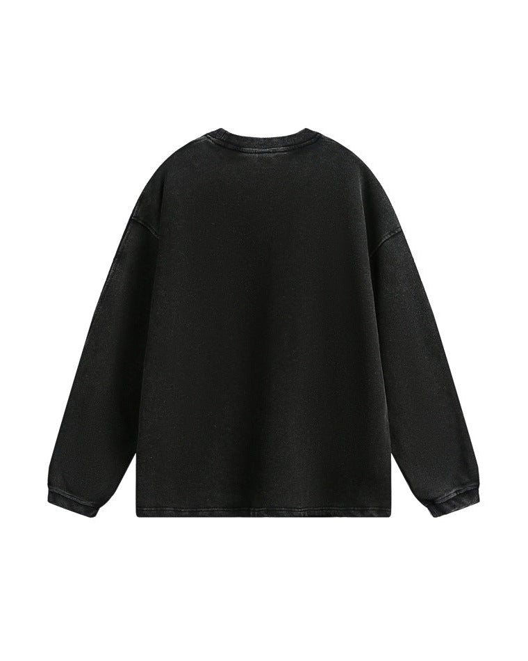 The Hudson Washed Knit Sweater