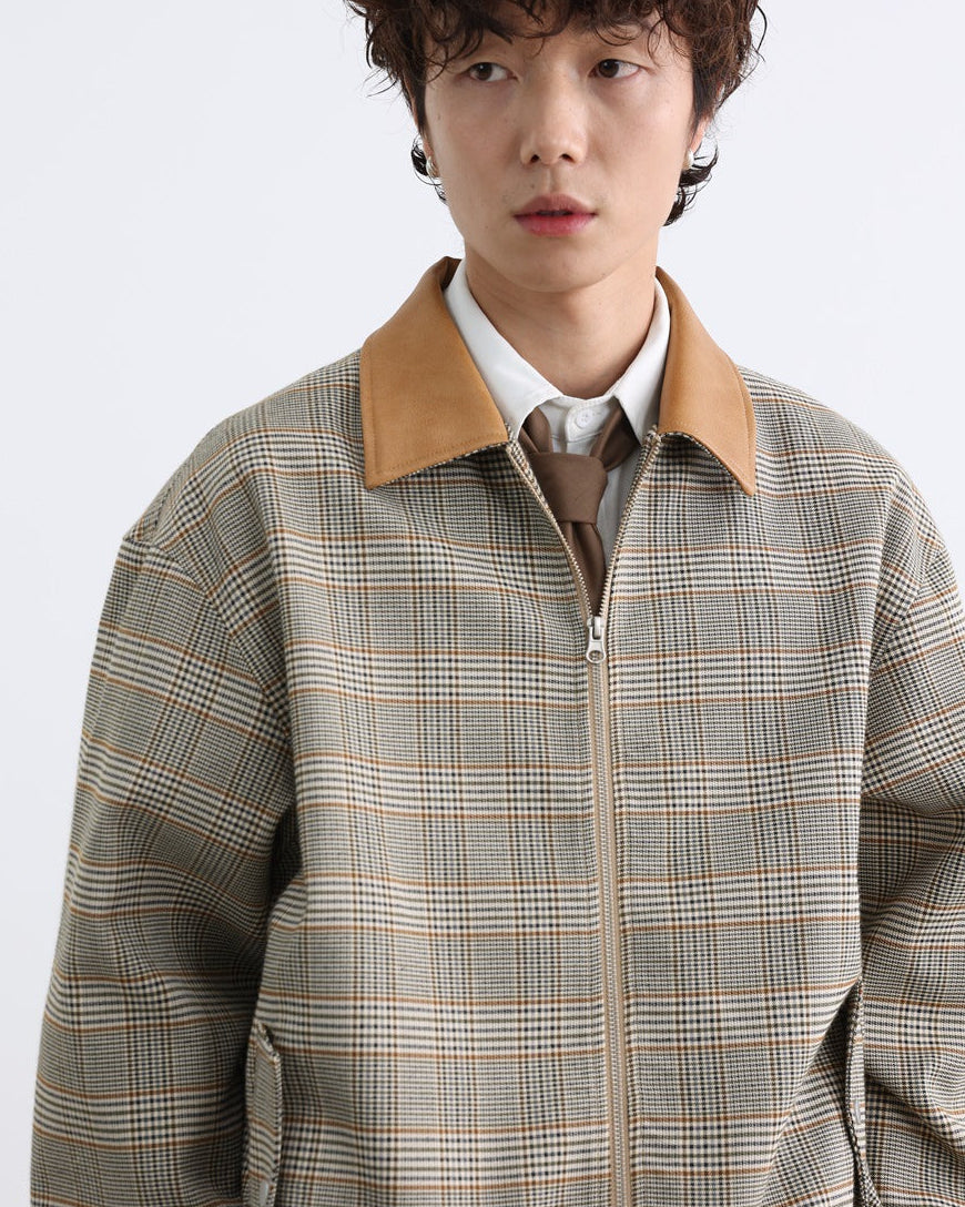 The Denver Textured Field Plaid Jacket