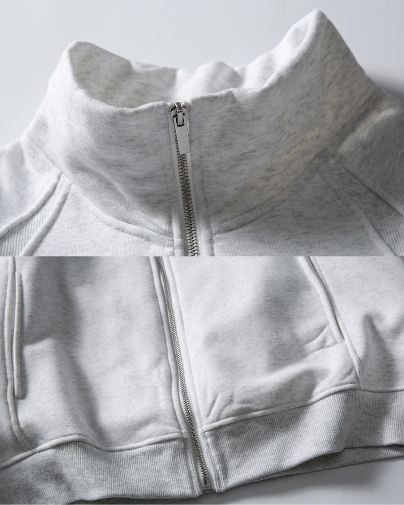 Spor Zip-Up Eşofman Üstü Ceket