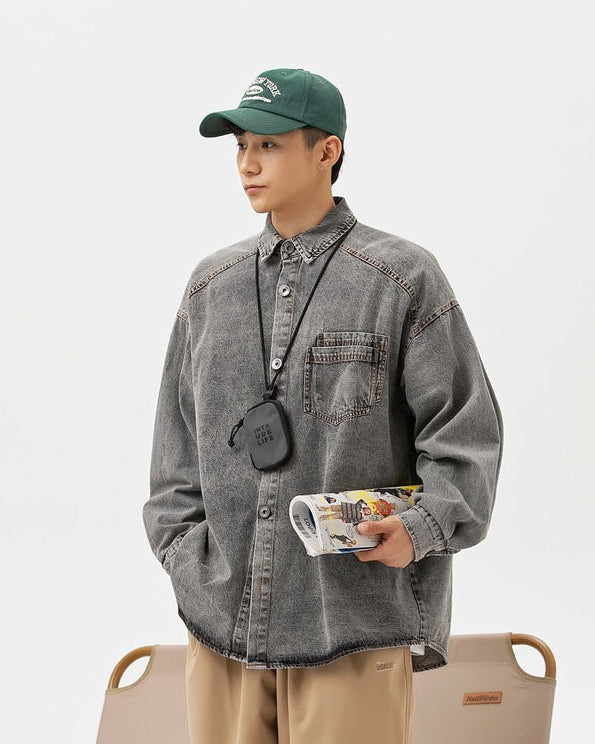 The Aureon Trendy Casual Denim Jacket