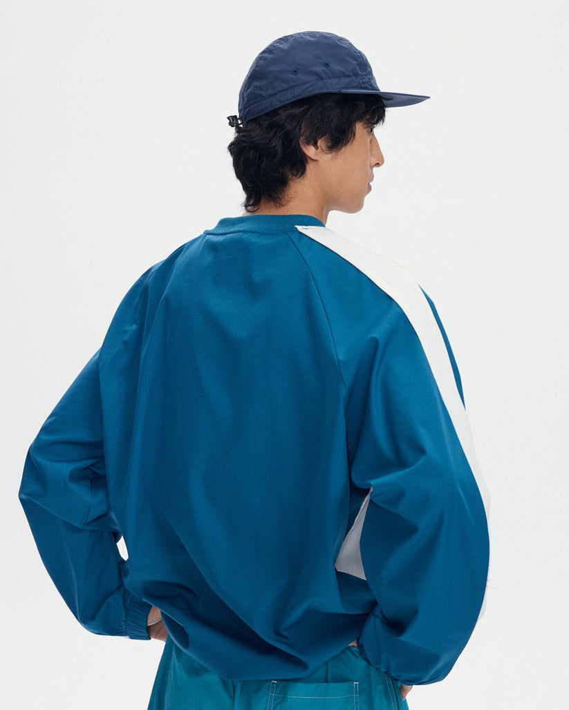 The Lennox V-Neck Raglan Sleeve Sweatshirt