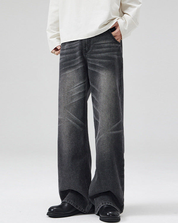 The Lazeward A-Line Wide Jeans