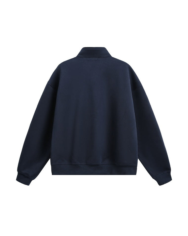 The Structured Cleanfit Stand Collar Jacket