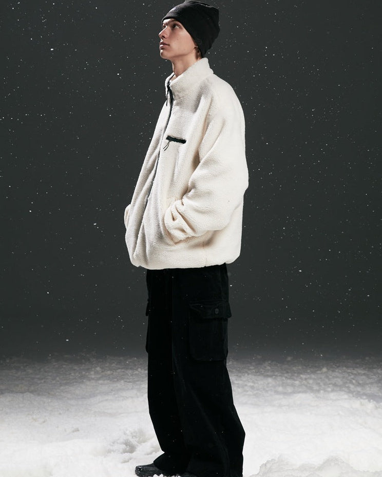 The Reversible Shearline Padded Coat Jacket