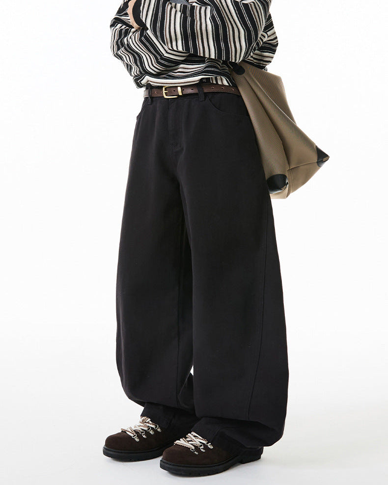 輪廓分割棉牛仔褲