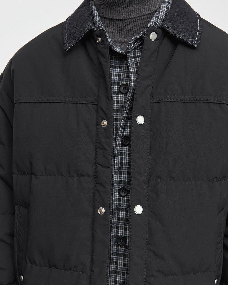 阿什伯恩短羽絨翻領外套