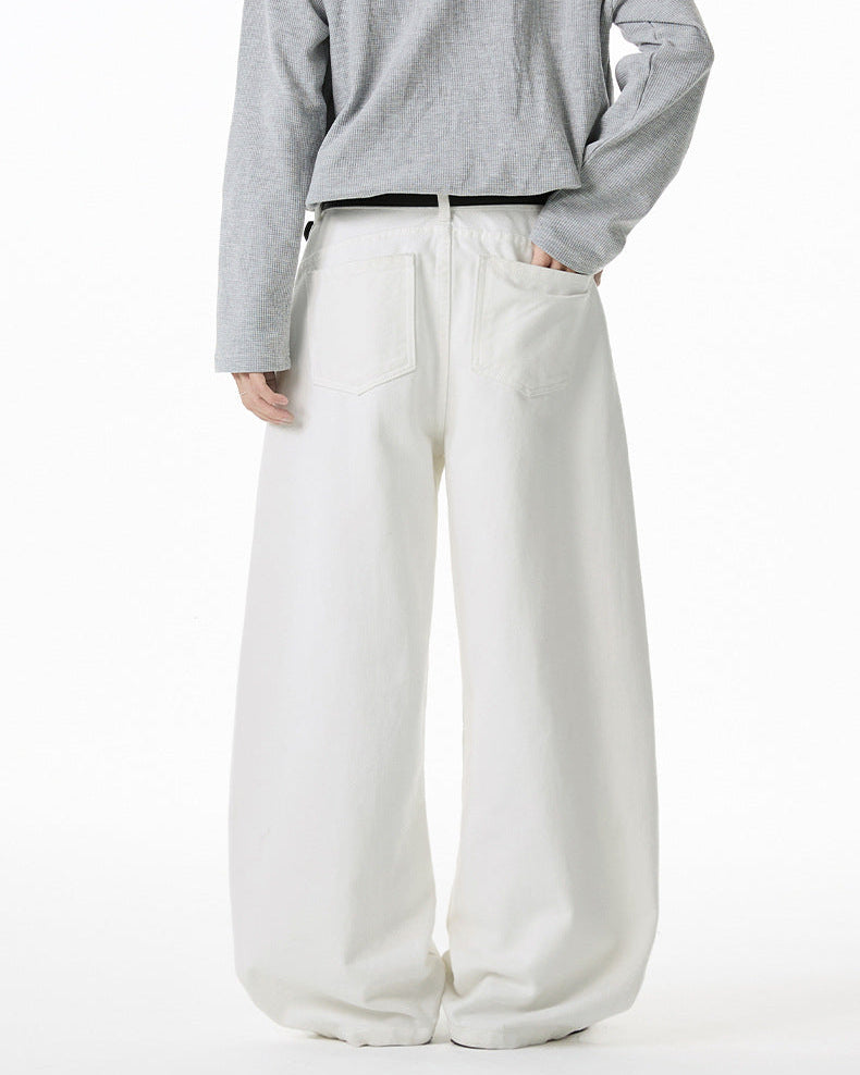 輪廓分割棉牛仔褲