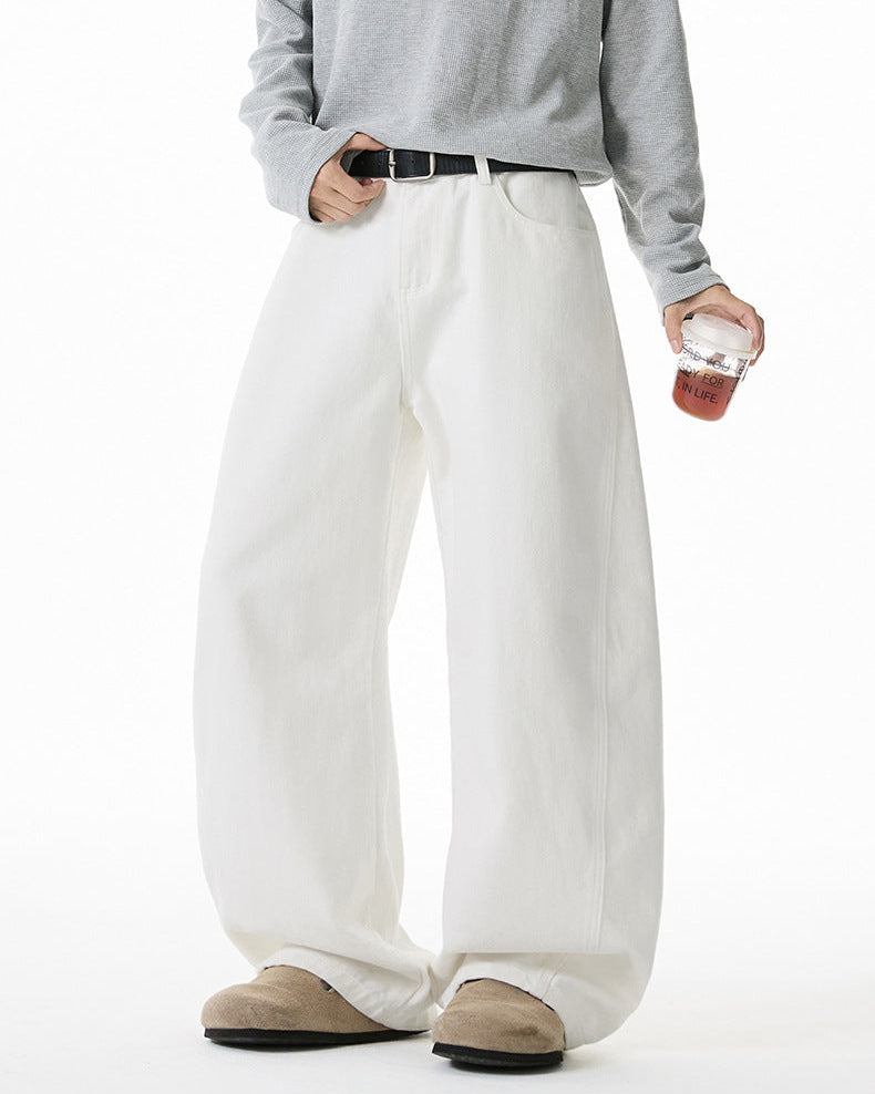 輪廓分割棉牛仔褲