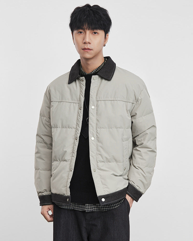 阿什伯恩短羽絨翻領外套