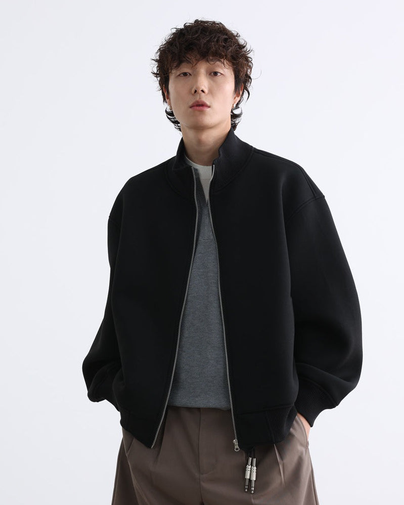 The Titan Knit Zip Cardigan Jacket