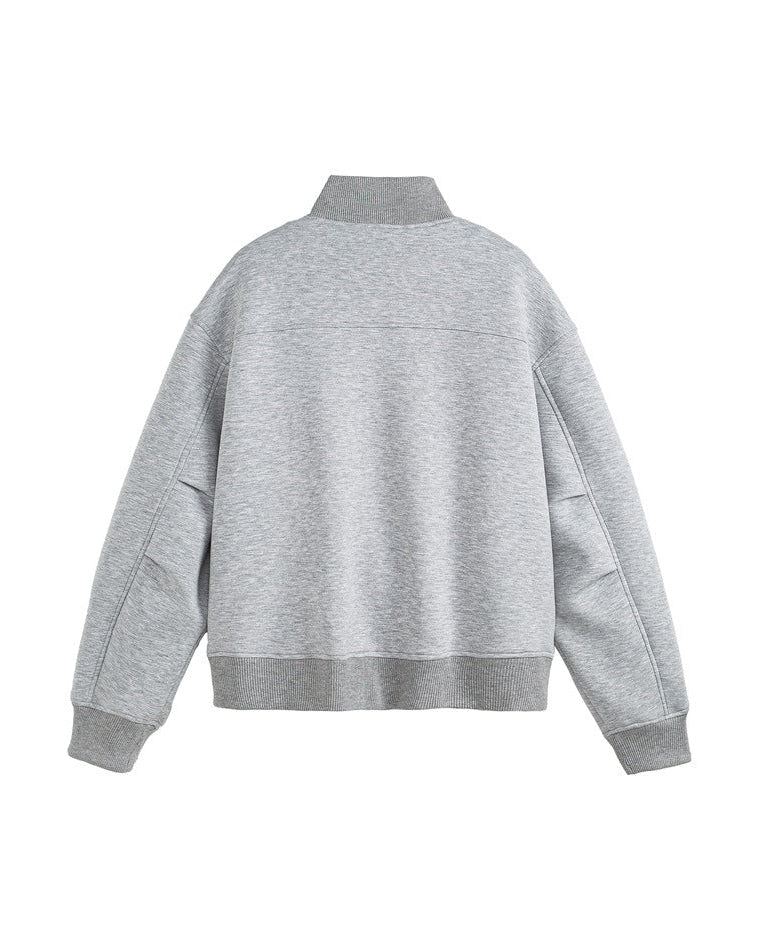 The Titan Knit Zip Cardigan Jacket