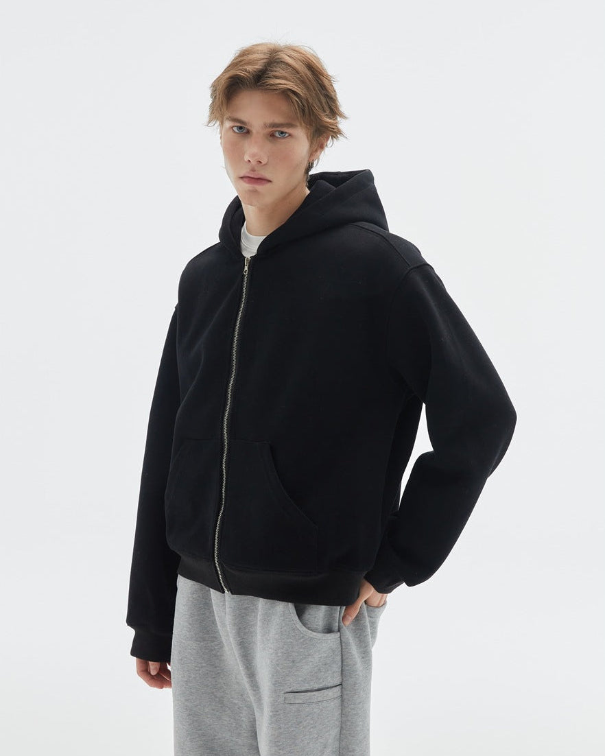 The Contour Zip Hooded Sweater