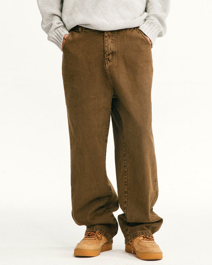 The Ironwood Washed Overalls Trousers