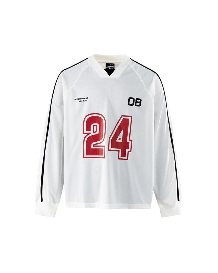 The Silverlake Jersey Raglan Sleeve V-neck