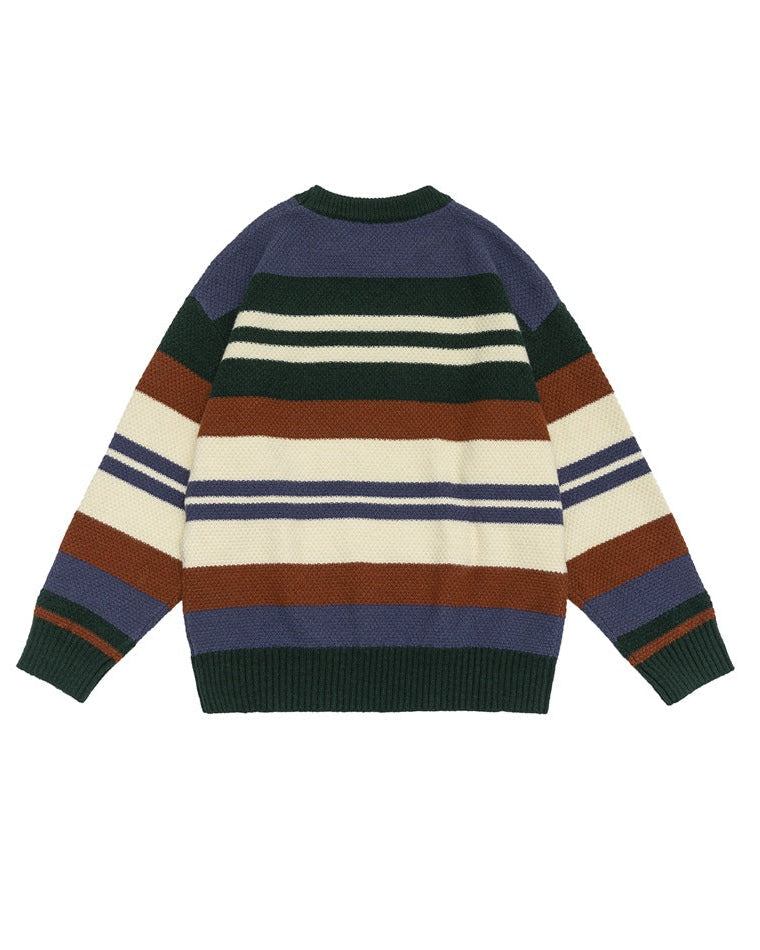 The Windward Stripe Crew Sweater