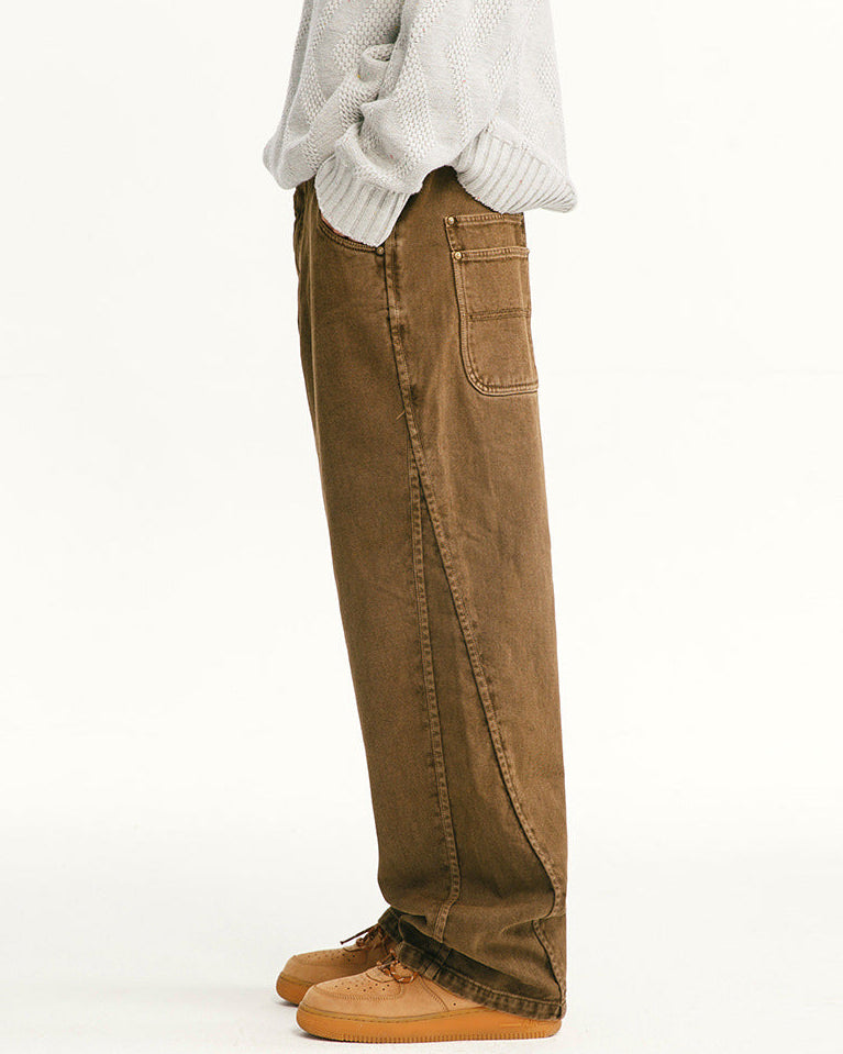 The Ironwood Washed Overalls Trousers