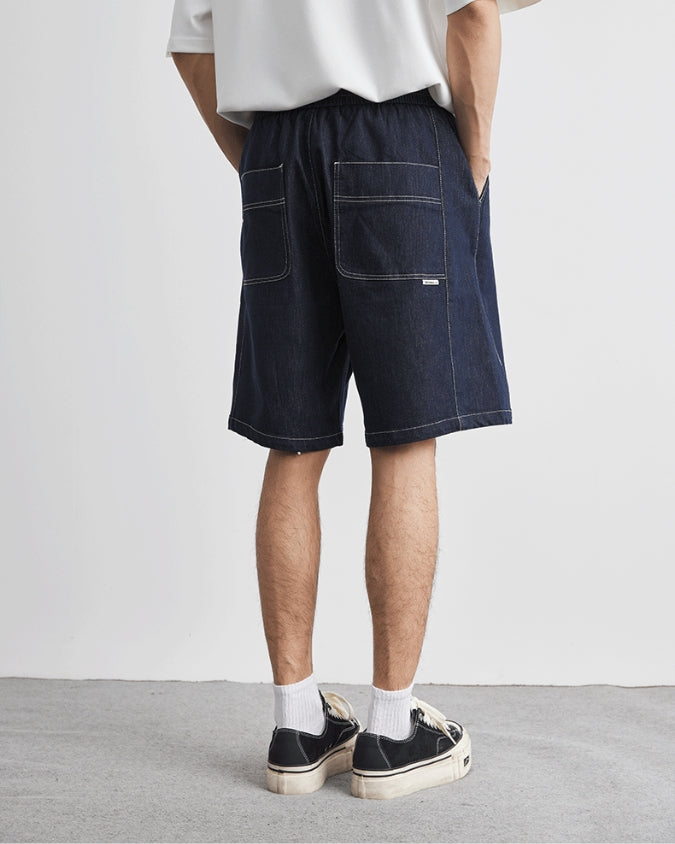 海岸破浪抽绳短裤