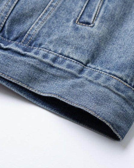 The Ripstop Washed Tide Denim Jacket