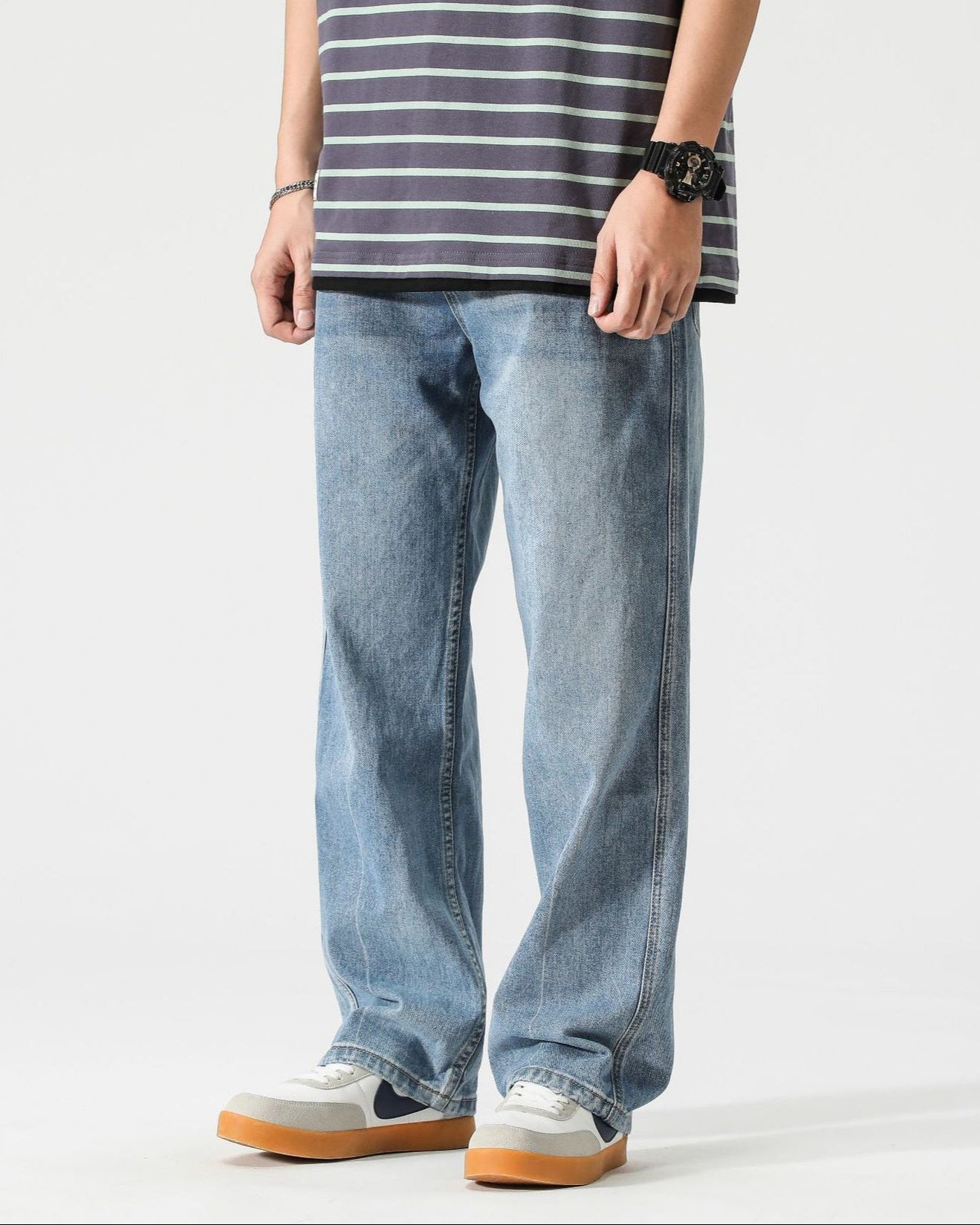 Sullivan Retro Wide Jeans