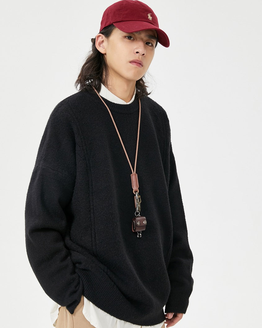 The Ellerton Round Neck Pullover Sweater