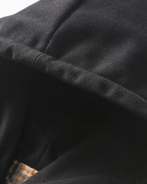 The Maillard Check Hooded Jacket