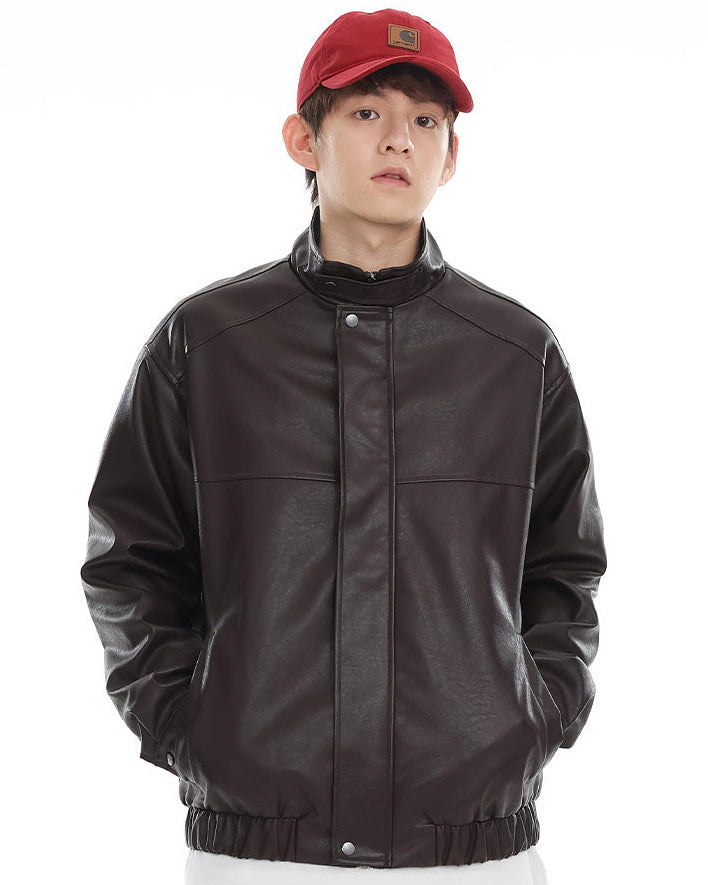 The Atlas Edge Motorcycle Leather Jacket