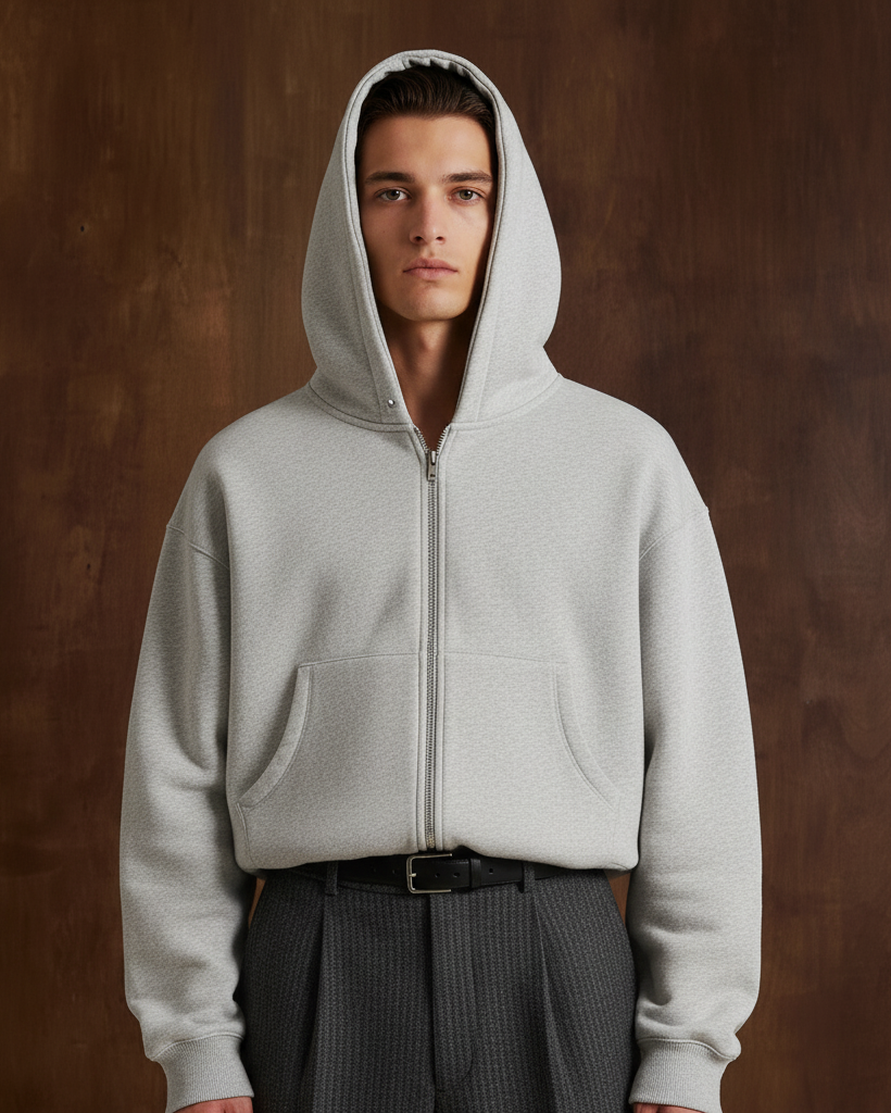 The Contour Zip Hoodie