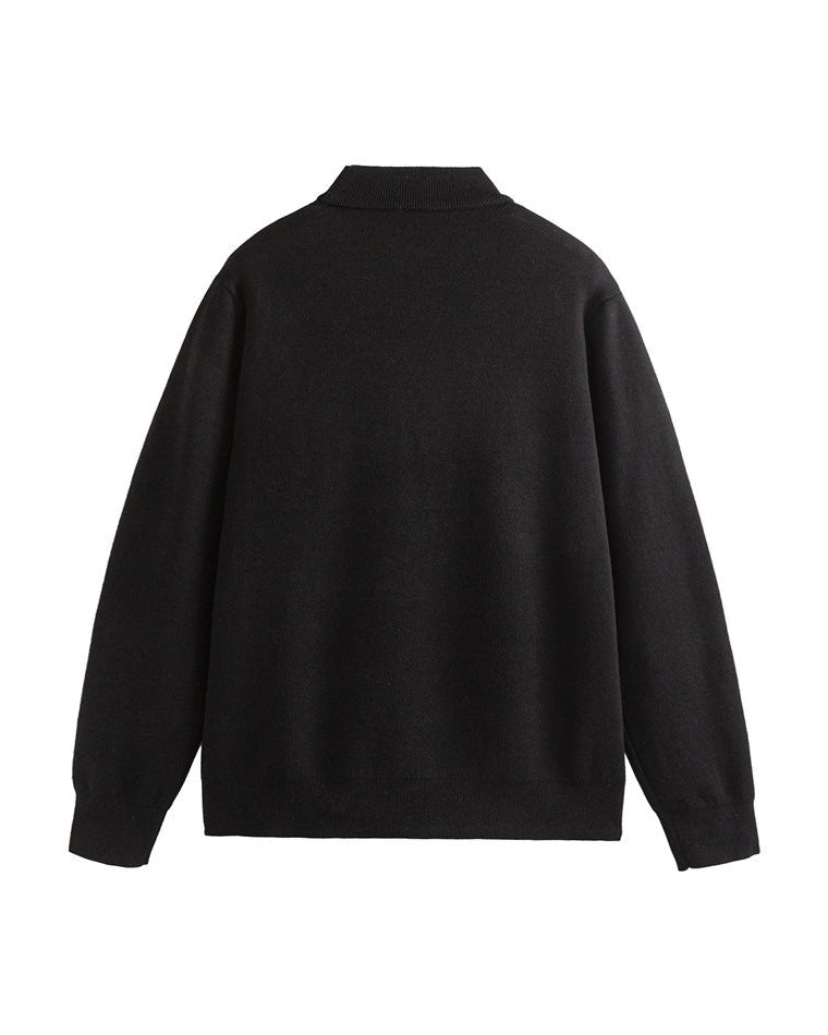 The Everest Panelled Crew Knit Sweater