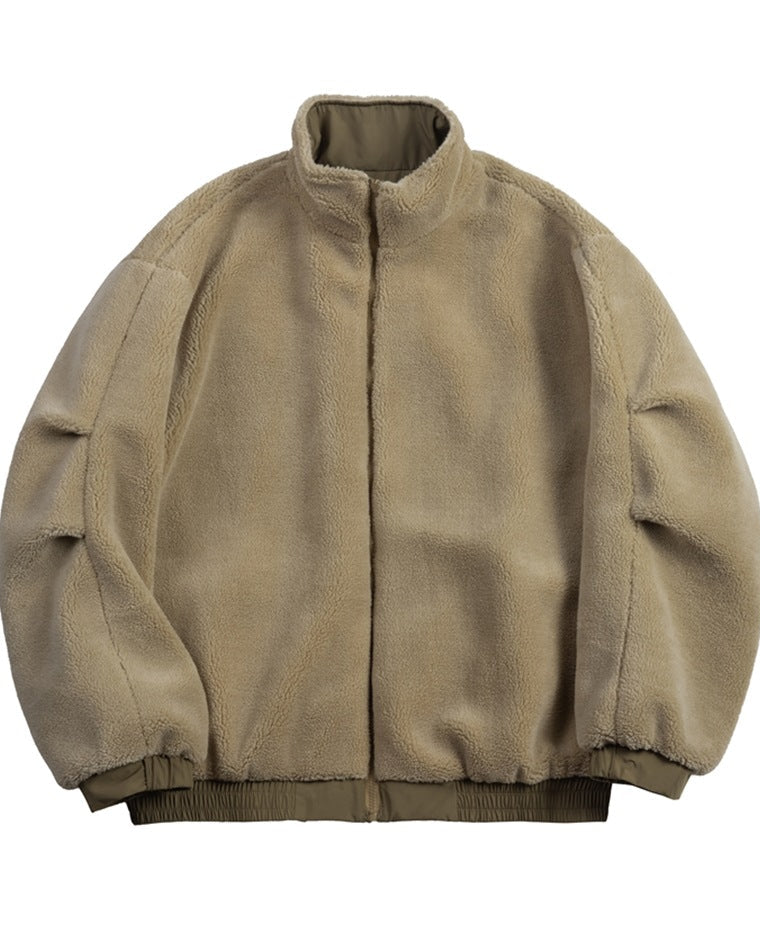 The Caldwell Textured Wool Zip Cardigan