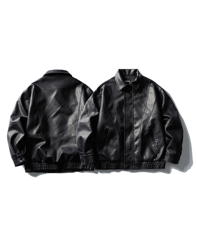 The Midnight Axis Leather Jacket