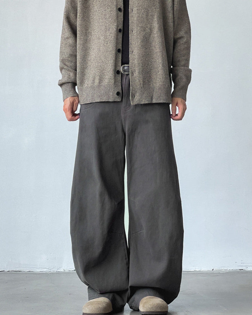 Classic Wide Casual Tailored Pants