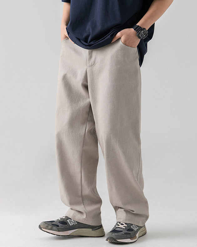 The Sandwash Ease Cotton Trousers