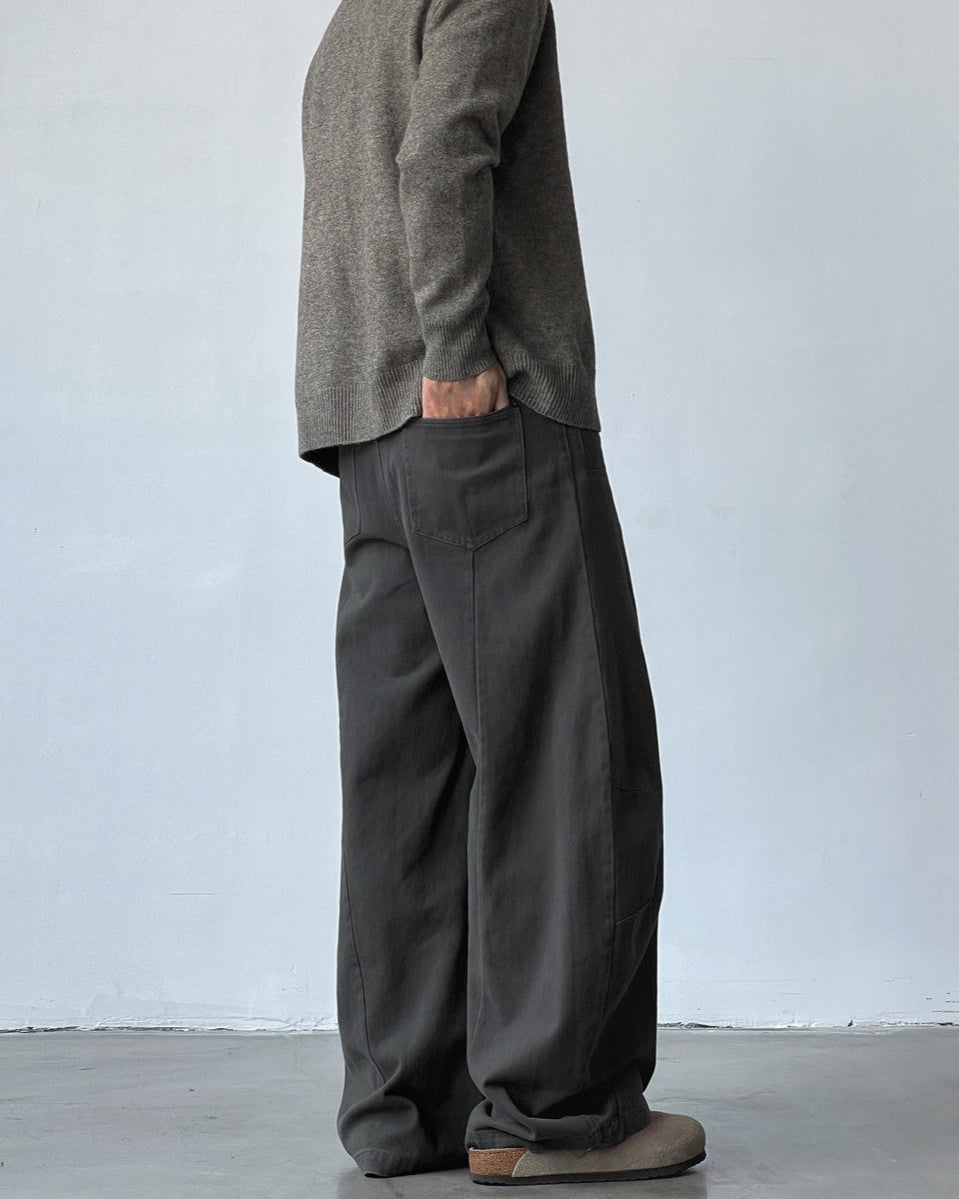 Classic Wide Casual Tailored Pants