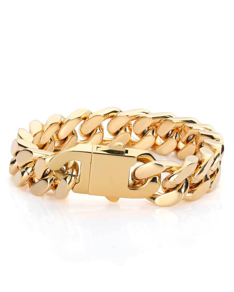 Classic Cuban Chain Bracelet