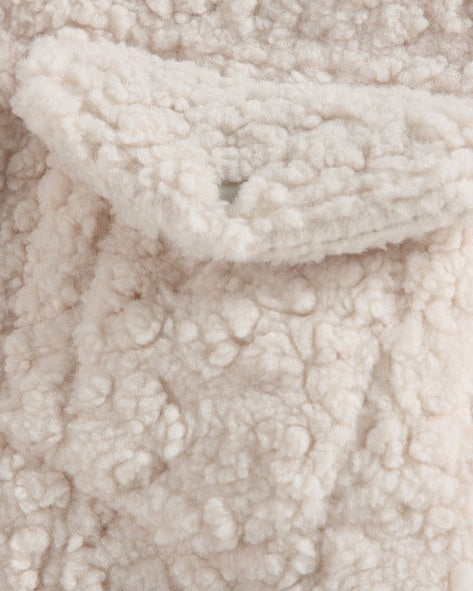 The Sable Shearling Overshirt Jacket