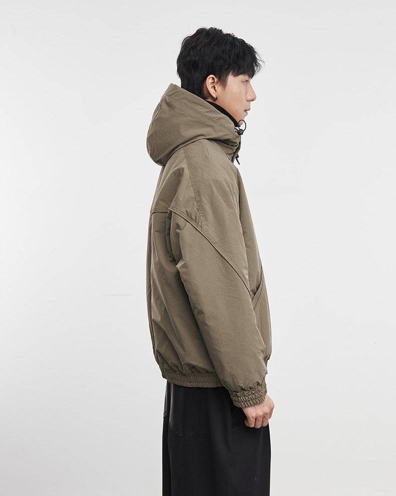 The Hartsell Hooded Cargo Down Jacket