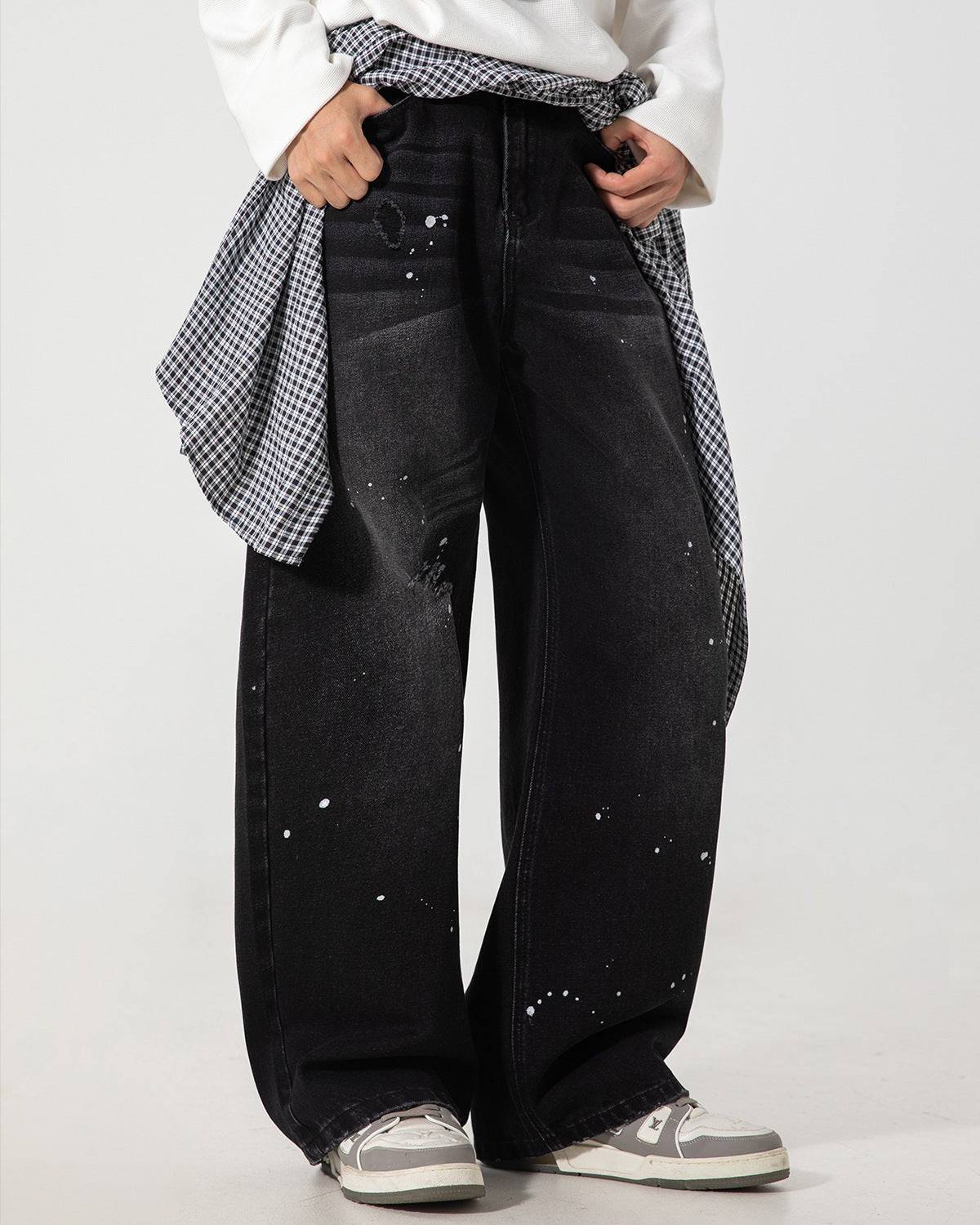 The Inkflow Washed Denim Jeans