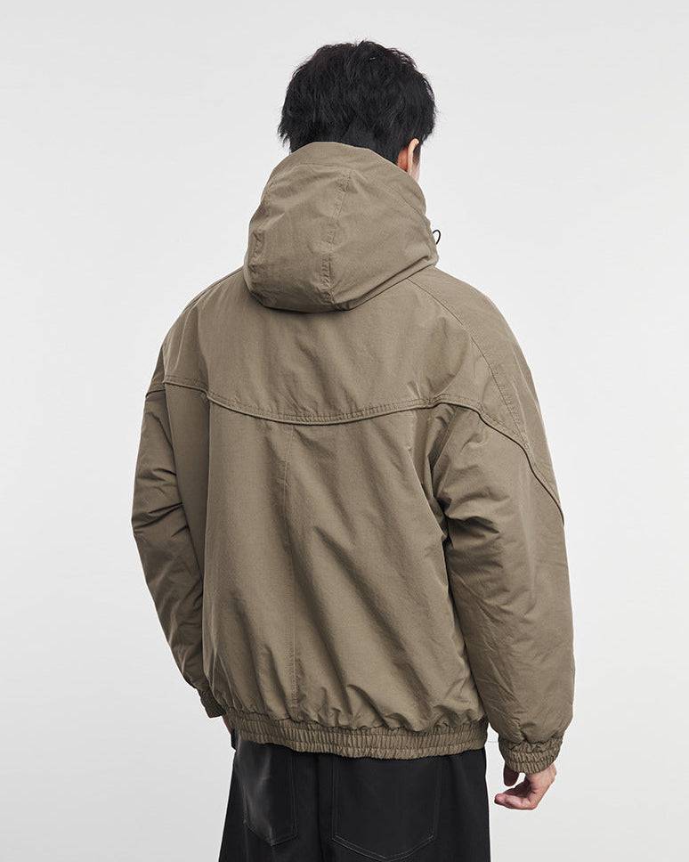 The Hartsell Hooded Cargo Down Jacket