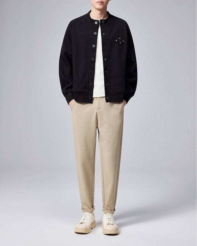 The Momoike Raglan Henry Jacket