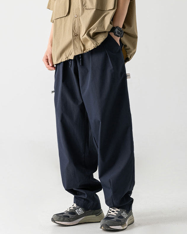 The Axis Pleated Cargo Trousers