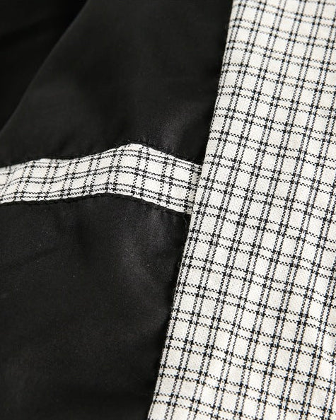 The Sierra Grid Hooded Coat