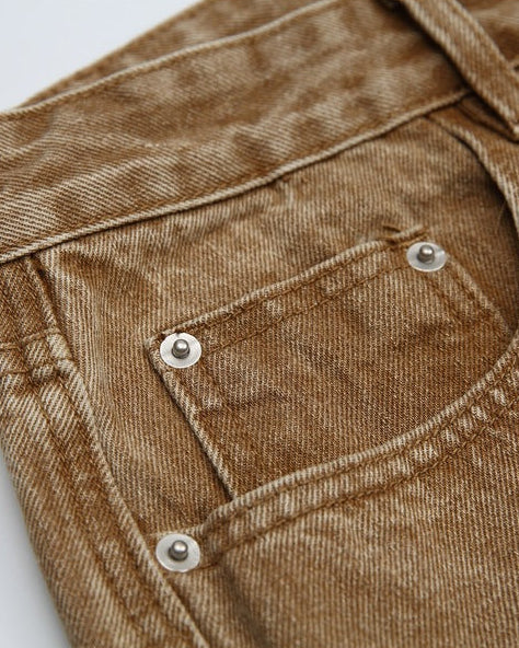 The Chromewash Straight Denim Jeans