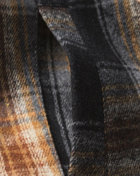 The Maillard Plaid Hood Jacket