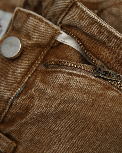 The Chromewash Straight Denim Jeans