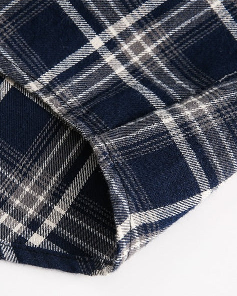 The Everton Plaid Cotton Overshirt