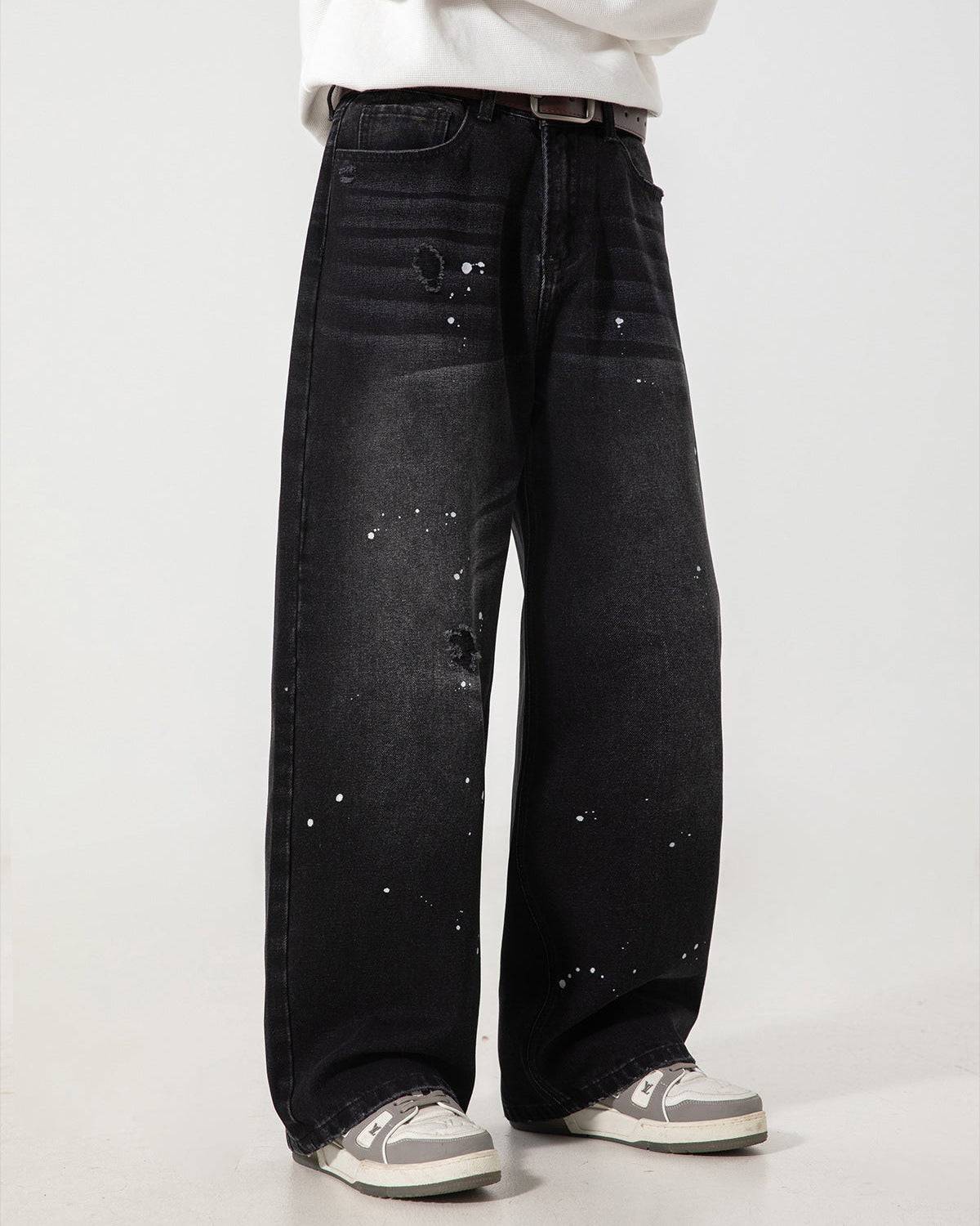 The Inkflow Washed Denim Jeans