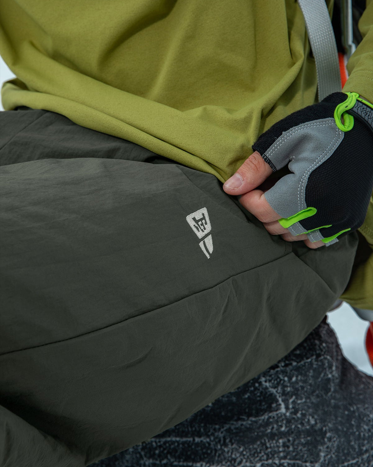 The Summit Pleated Cargo Trousers