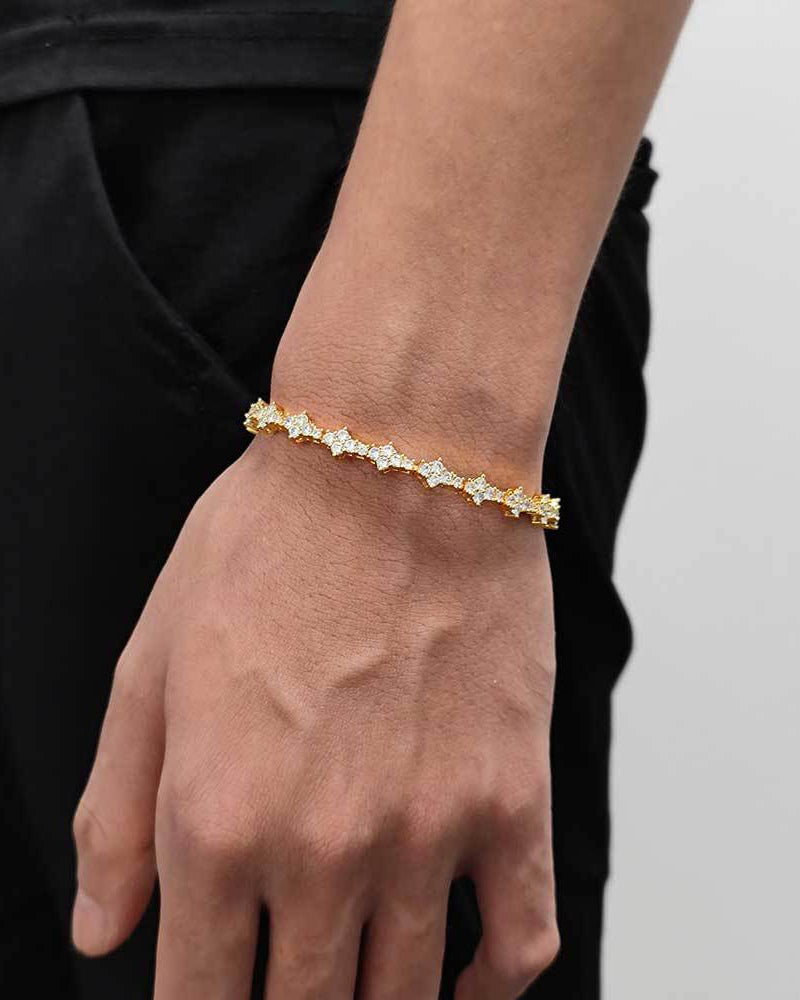 Signature Pavé Tennis Bracelet